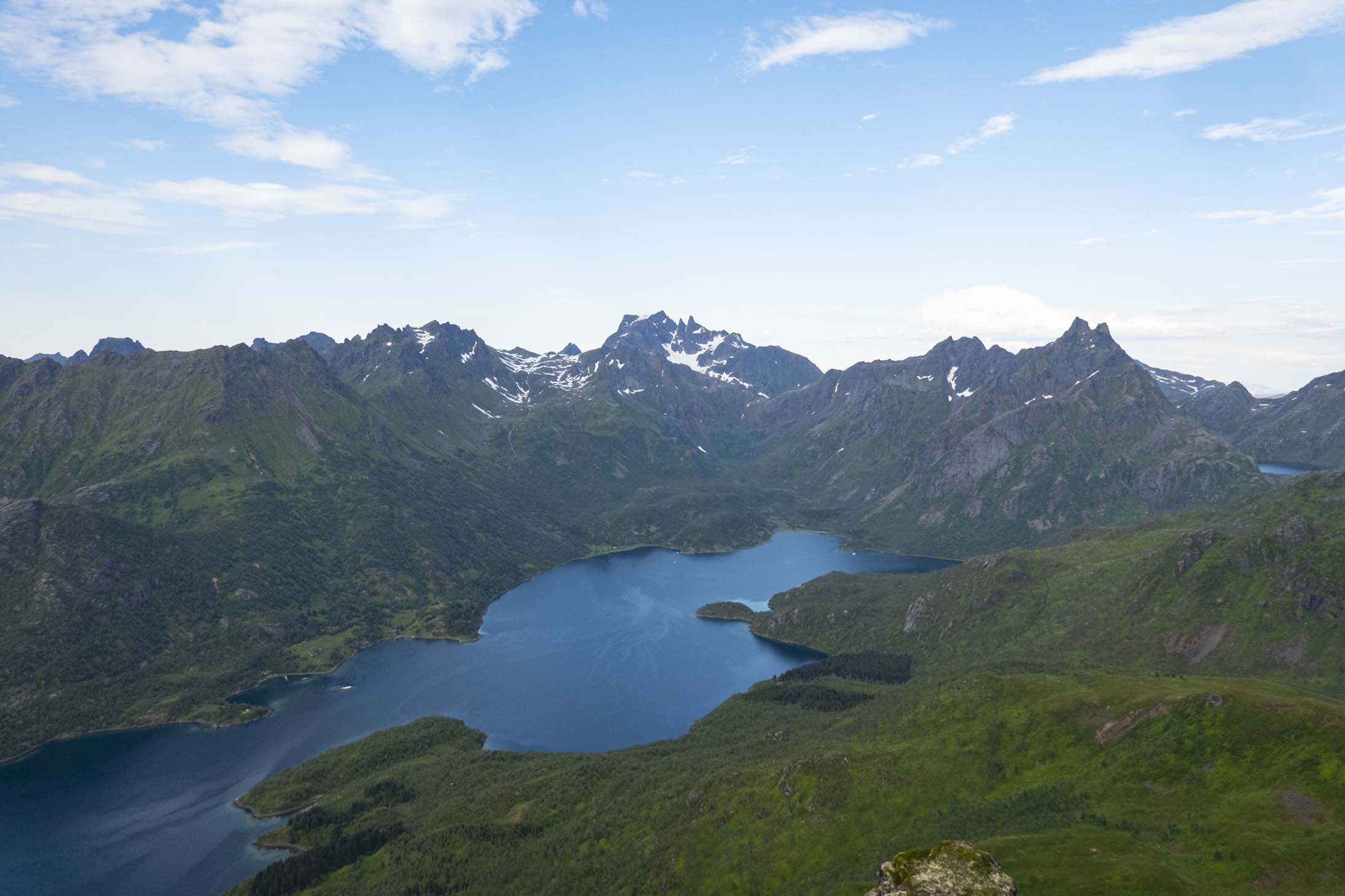 Lonkanfjorden i Vesterålen